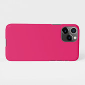 Coque iPhone 11Pro Vin de framboise (Dos Horizontal)