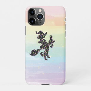 Coque iPhone 11Pro Witchy And Cat, Halloween Mood