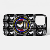 Coque iPhone 12 101e division aéroportée  (Verso Horizontal)