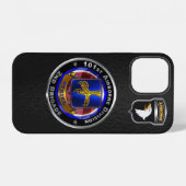 Coque iPhone 12 101e division aéroportée 2e brigade ‘STRIKE’ (Verso Horizontal)