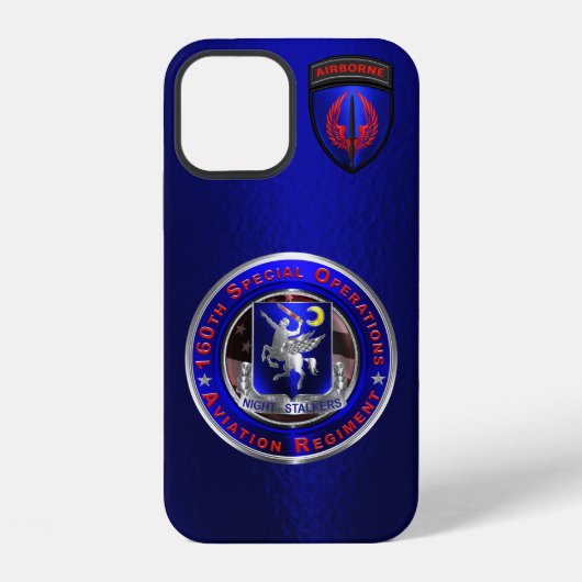 Coque iPhone 12 160th Régiment d'Aviation des Opérations Spéciales (Verso)