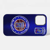 Coque iPhone 12 173e équipe de combat aéroportée Customisée (Verso Horizontal)