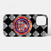 Coque iPhone 12 2e brigade de transmissions de théâtre (Verso Horizontal)