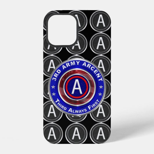Coque iPhone 12 3e armée ARCENT (Verso)