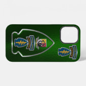 Coque iPhone 12 3ème Groupe des Opérations Spéciales Airborne Pers (Verso Horizontal)