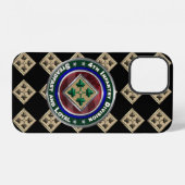 Coque iPhone 12 4e division d'infanterie (Verso Horizontal)