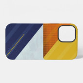 Coque iPhone 12 Abstract Background. Grunge texture. Triangle geo (Verso Horizontal)