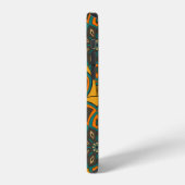 Coque iPhone 12 Abstract mandala fish scale seamless pattern. Orna (Côté gauche)
