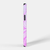Coque iPhone 12 Abstrait rose joli (Côté droit)