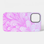 Coque iPhone 12 Abstrait rose joli (Verso Horizontal)