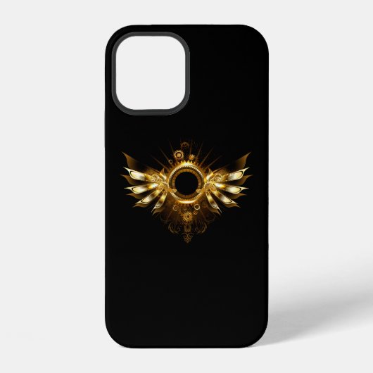 Coque iPhone 12 Ailes steampunk (Verso)