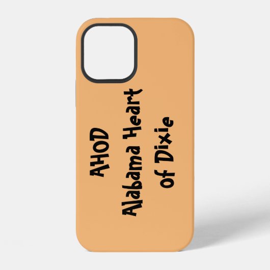 Coque iPhone 12 Alabama Cœur de Dixie (Verso)
