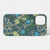 Coque iPhone 12 Algues, William Morris (Verso Horizontal)