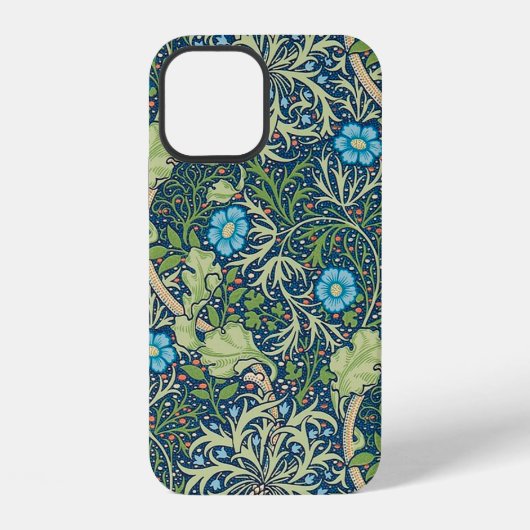 Coque iPhone 12 Algues, William Morris (Verso)