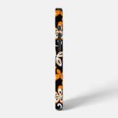 COQUE iPhone 12 ALOHA HAWAI'I (NOIR/ORANGE) (Côté gauche)