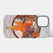 Coque iPhone 12 Alphonse Mucha (Verso Horizontal)