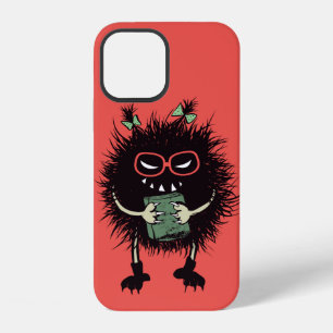 Coque iPhone 12 Amateur de livres gothique personnage maléfique