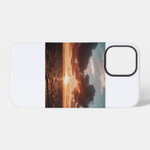 Coque iPhone 12 American Sunset (48) (Verso Horizontal)