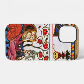 COQUE iPhone 12 AMOUR ÉTERNEL PARCHEMIN MONOGRAMME (Verso Horizontal)