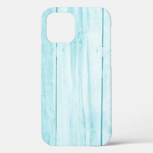Coque iPhone 12 Ancienne texture de planche de bois grunge. Vintag