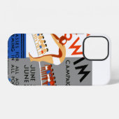 Coque iPhone 12 Apprendre à nager (Verso Horizontal)