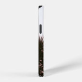 COQUE iPhone 12 ARBRE À FEUILLES ALLONGÉES VERT (Côté droit)