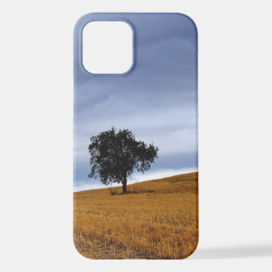 Coque iPhone 12 Arbre dans un champ de blé