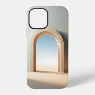 Coque iPhone 12 Arc architectural minimaliste - Esthétique moderne
