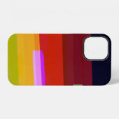 Coque iPhone 12 Arc-en-ciel Abstrait (Verso Horizontal)