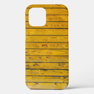 Coque iPhone 12 arrière - plan de plage vintage - Vieux bois patin