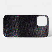 Coque iPhone 12 Arrière - plan de texture de l'écran de test (Verso Horizontal)
