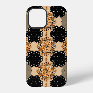 Coque iPhone 12 Arrière - plan floral doux sans soudure. Plutôt vi