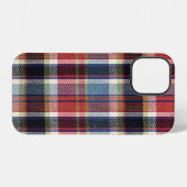 Coque iPhone 12 Arrière - plan Textile carré Texture (Verso Horizontal)