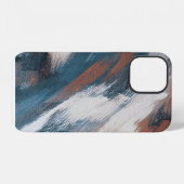 Coque iPhone 12 Art abstrait : Traits de pinceau polyvalents. (Verso Horizontal)