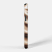 Coque iPhone 12 Art de sculpture fluide abstrait - Moderne Minimal (Côté droit)