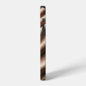 Coque iPhone 12 Art de sculpture fluide abstrait - Moderne Minimal (Côté gauche)