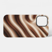 Coque iPhone 12 Art de sculpture fluide abstrait - Moderne Minimal (Verso Horizontal)