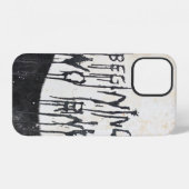 Coque iPhone 12 ashram des Beatles (Verso Horizontal)