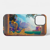 Coque iPhone 12 Aube, 1922 par Maxfield Parrish (Verso Horizontal)