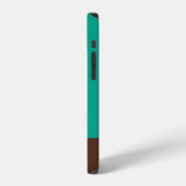 Coque iPhone 12 Augustus Gloop - Une fortune en caramel (Côté gauche)