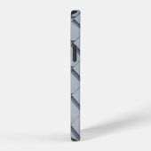 Coque iPhone 12 Bardeaux de toit gris (Côté droit)