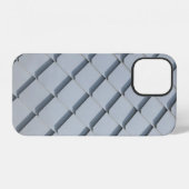 Coque iPhone 12 Bardeaux de toit gris (Verso Horizontal)