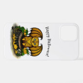 Coque iPhone 12 Bat d'Halloween mignonne (Verso Horizontal)