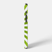 Coque iPhone 12 bâton vert (Côté gauche)