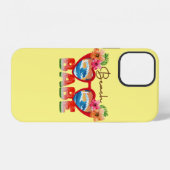 Coque iPhone 12 Beach Babe (Verso Horizontal)