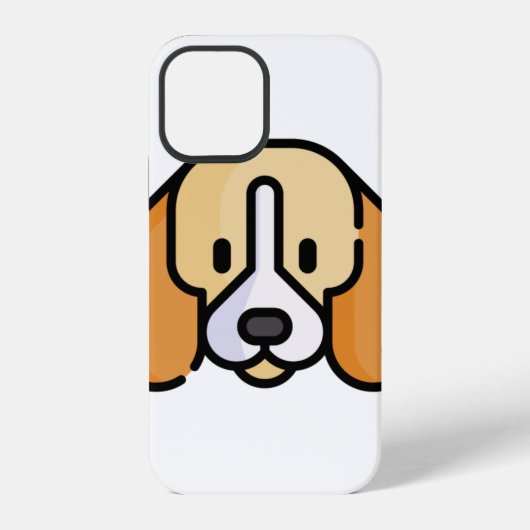Coque iPhone 12 Beagle (Verso)