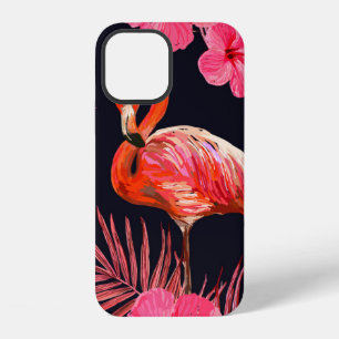 Coque iPhone 12 Beau fond motif d'été fleuri sans soudure