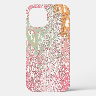 Coque iPhone 12 Beauté corallienne : merveilleux monde de motifs s