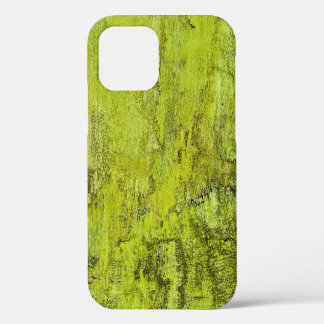 Coque iPhone 12 Béton vert bétonné, art, décoration maison, fond