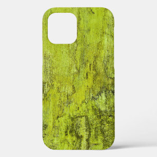 Coque iPhone 12 Béton vertabstrait, art, décoration intérieure, ar